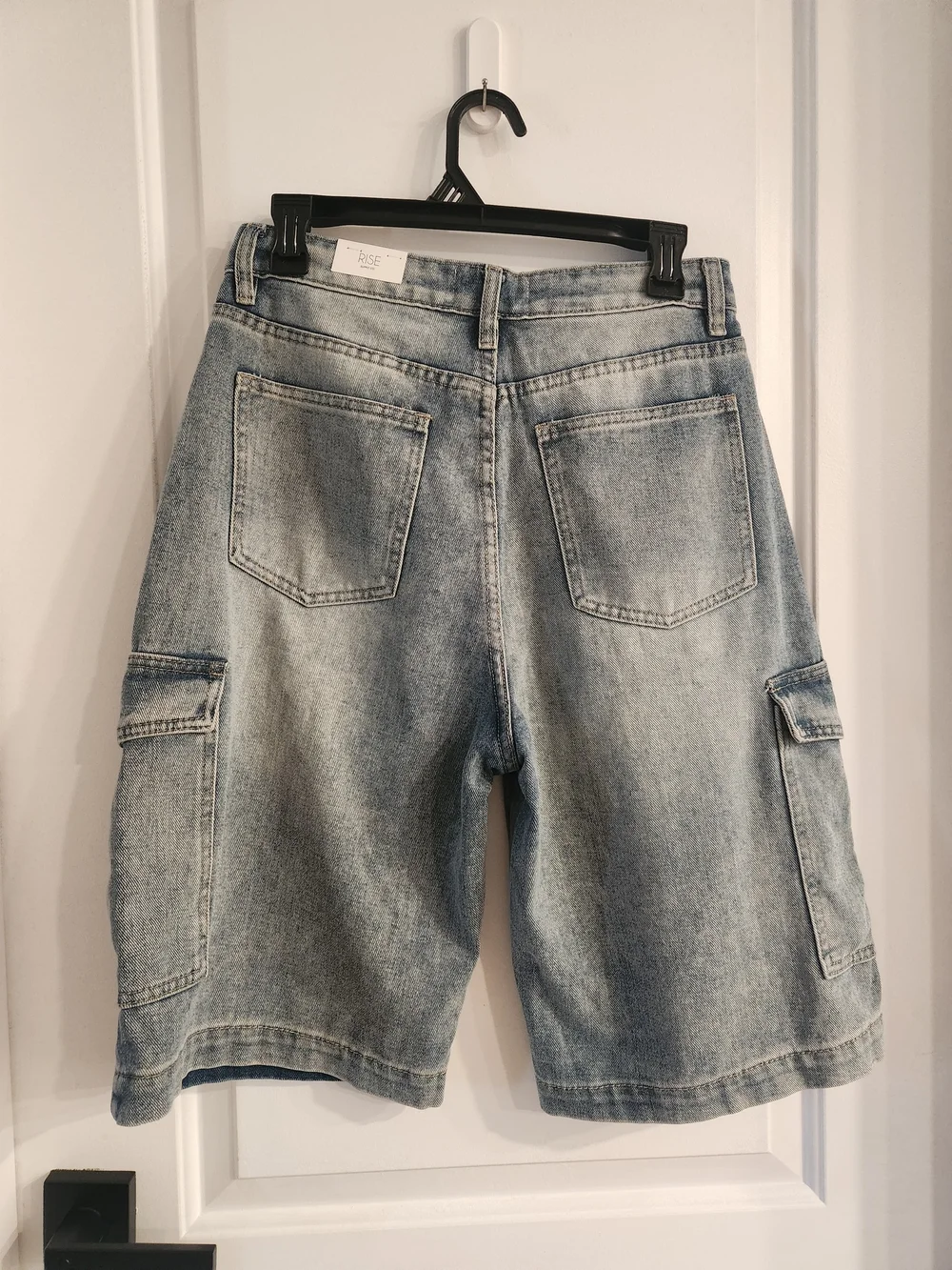 NWT RISE Supply Co. Cargo Dad Jorts — Size 7 - Picture 4 of 5